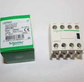 تصویر بلوک کنتاکت کمکی ladn22 LADN22 auxiliary contact block