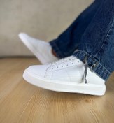 تصویر کتانی مردانه زارا مدل برشکا چرم مصنوعی سایز ۴۱ تا ۴۴ 