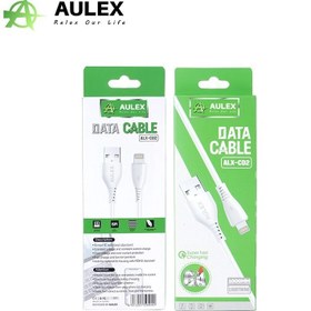 تصویر کابل شارژ Aulex مدل C02 با پشتیبانی از شارژ سریع و انتقال داده Aulex Lightning Charging Cable Model C02 | Fast Charge & Data Transfer