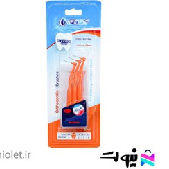 تصویر مسواک بین دندانی کانفیدنت سایز 1 6 عدد Confident Interdental Brush ISO1 6pcs