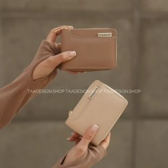 تصویر کیف پول شیک دخترانه Burberry کد ۲۵۲ 