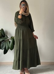 تصویر سرمه کالکشن - پیراهن ماکسی مینا 