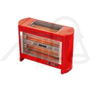 تصویر بخاری برقی 6 شعله فن دار ماد | گرمایش قوی، ایمن و کم مصرف 