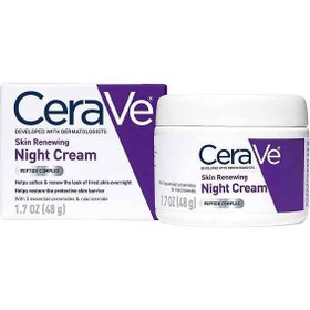 تصویر کرم شب سراوی CeraVe مدل Skin Renewing حجم 48 گرم 