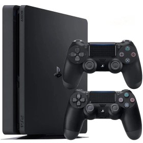 تصویر کنسول بازی سونی (استوک) (کپی خور) PS4 Slim | حافظه 1 ترابایت به همراه یک دسته اضافه PlayStation 4 Slim (Copy Set) (Stock) 1T + 1 extra controller