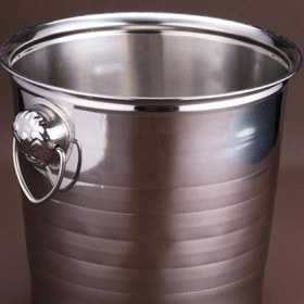 تصویر سطل یخ استیل 