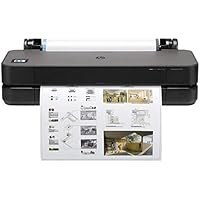 تصویر چاپگر رنگی پلاتر 24 اینچی HP DesignJet T230، شامل بسته مراقبتی با گارانتی 2 ساله (5HB07H)، مشکی HP DesignJet T230 Large Format 24-inch Plotter Color Printer, Includes 2-Year Warranty Care Pack (5HB07H), Black