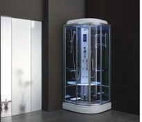 تصویر کابین دوش شیشه ای Gemy مدل 8032E ابعاد ۲۲۰*۱۰۰*۱۰۰ 