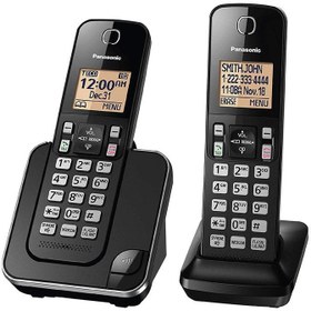 تصویر تلفن بی سیم پاناسونیک مدل KX-TG ا Panasonic KX-TGC352 cordless phone Panasonic KX-TGC352 cordless phone