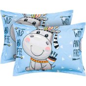 تصویر روبالشی کودک آدنو مدل Funny کد MC04 بسته 2 عددی 