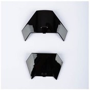 تصویر کلاه کاسکت موتورسیکلت روکش دریچه چانه برای ایمنی X1 آلفا مشکی Klim 