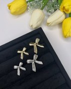 تصویر دکمه فلزی پاپیون وارداتی 