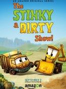 تصویر آموزش زبان انگلیسی کودک با کارتون "Dirty and Stinky" (درتی و استینکی) - در یک فلش 16 گیگ Dirty and Stinky english