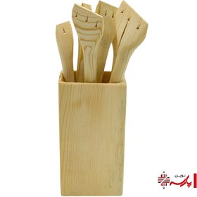 تصویر قلم پارویی چوبی (Wooden Paddle Brush)