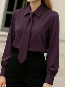 تصویر شومیز میگینی - کله غازی / سایز یک 