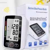 تصویر فشارسنج دیجیتال سخنگو مدل Electronic Blood Pressure 
