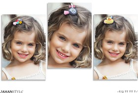 تصویر گل سر بچه‌گانه پک سه‌تایی طرح اردک 