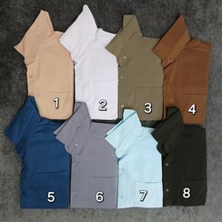 تصویر پیراهن مردانه آستین بلند اندامی بنگال کشی 