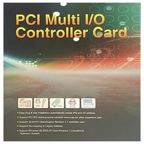 تصویر کارت کام PCI دو پورت RS232 