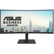 تصویر مانیتور خمیده ایسوس مدل VA34VCPSN سایز 34 اینچ ASUS VA34VCPSN 100Hz 4ms VA 34 inch curved Monitor