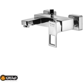 تصویر شیر دوش جزیره کروم Chrome Island Shower Faucet