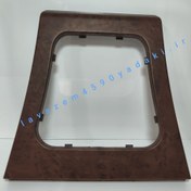 تصویر قاب گردگیر دور دسته دنده جدید طرح چوب پژو پارس Gearbox parts