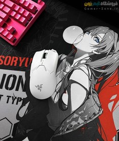 تصویر موس پد گیمینگ طرح ROG EVA-02 سایز بزرگ مدل ROG x EVANGELION-02 Extra Large Gaming Mousepad 