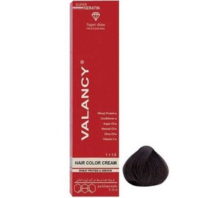 تصویر رنگ موی سری مردانه 100میل والانسی FM4 Valancy Hair Color For Men 100ml