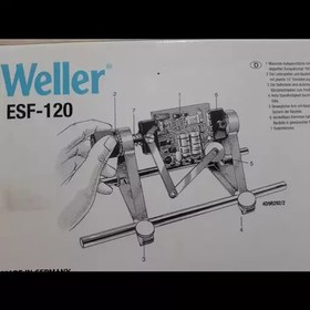 تصویر گیره مونتاژ برد الکترونیکی رومیزی آلمانی مارک ولر Weller مدل ESF-120 