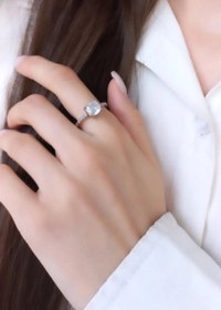 تصویر انگشتر های نگینی 