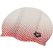 تصویر کلاه شنا ارنا مدل اسلوگان slogan - قرمز 