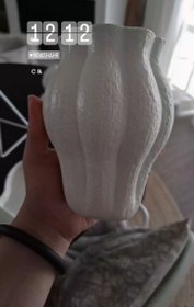 تصویر گلدان پفکی 