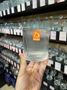 تصویر نیم لیوان شیاردار دلی گلس 