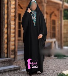 تصویر چادر عربی ساده (عبا جده) 