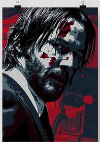 تصویر تابلو دکوری طرح جان ویک | John Wick 