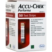 تصویر نوار تست قند خون اکیو چک پرفورما 50 عددی 