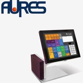 تصویر صندوق فروشگاهی لمسی AURES Touch POS SANGO Corei3 