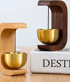 تصویر زنگ چوبی مینیمال 