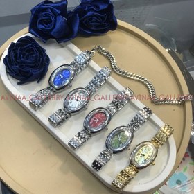 تصویر ساعت نایدو مدل کارتیه - سفید 