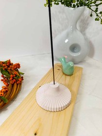 تصویر جا عودی شیاردار پایه عود شیاردار شهر شمع