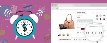 تصویر افزونه VITH WooCommerce Product Countdown یا افزودن تایمر به محصول ویژه 