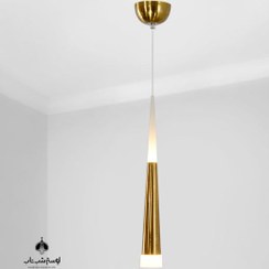 تصویر لوستر مدرن سقفی فلکسی ۲ شعله آنتیک 