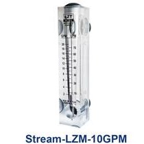 تصویر فلومتر تابلویی استریم مدل Stream-LZM-10GPM 