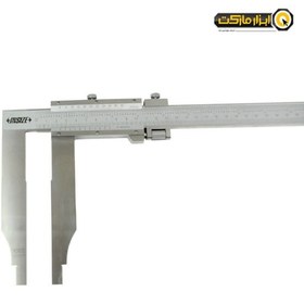 تصویر کولیس ساده 60 سانتیمتری فک 15 سانتیمتر اینسایز مدل 622-1215 INSIZE 1215-622 600mm dial caliper