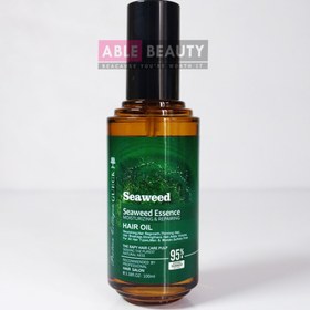 تصویر روغن مو آرگان و پروتئین جلبک دریایی GUECK 