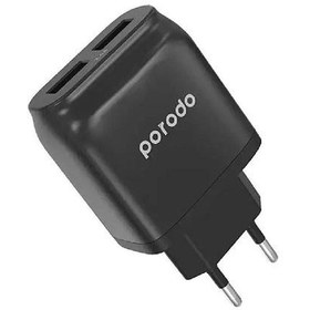 تصویر شارژر پرودو PD- 0203EU Dual Port Wall Charger 2.4A PD- 0203EU Dual Port Wall Charger 2.4A