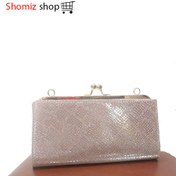 تصویر کیف مجلسی صورتی شومیزشاپ مدل 1012 