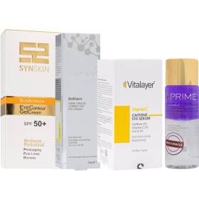 تصویر پک روشن کننده دور چشم 