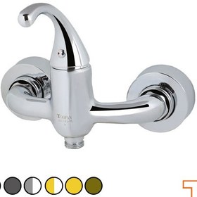 تصویر شیر توالت طوفان فلز مدل آنتیک - کروم Tofan Felez Toilet Faucet Antik Model