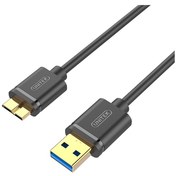 تصویر کابل میکرو USB3.0 هارد اکسترنال یونیتک مدل Y-C462GBK به طول 1.5 متر 